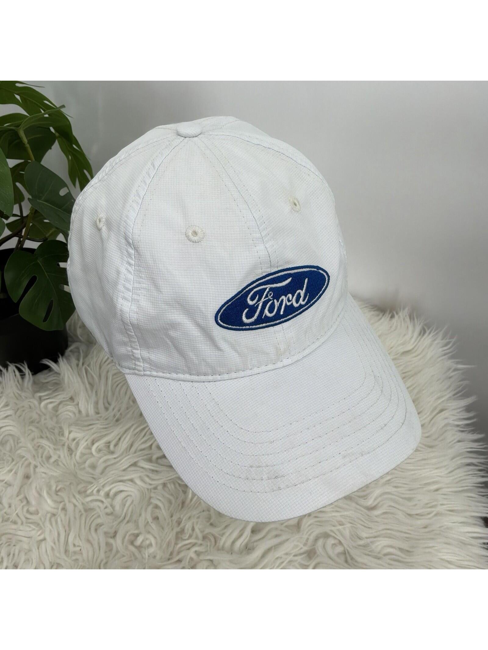 Ford Logo White Baseball Cap